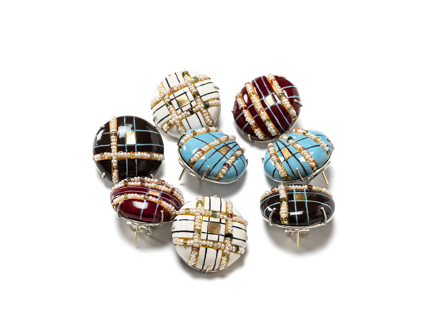 contemporary limited edition jewelry pearls italy bartellone