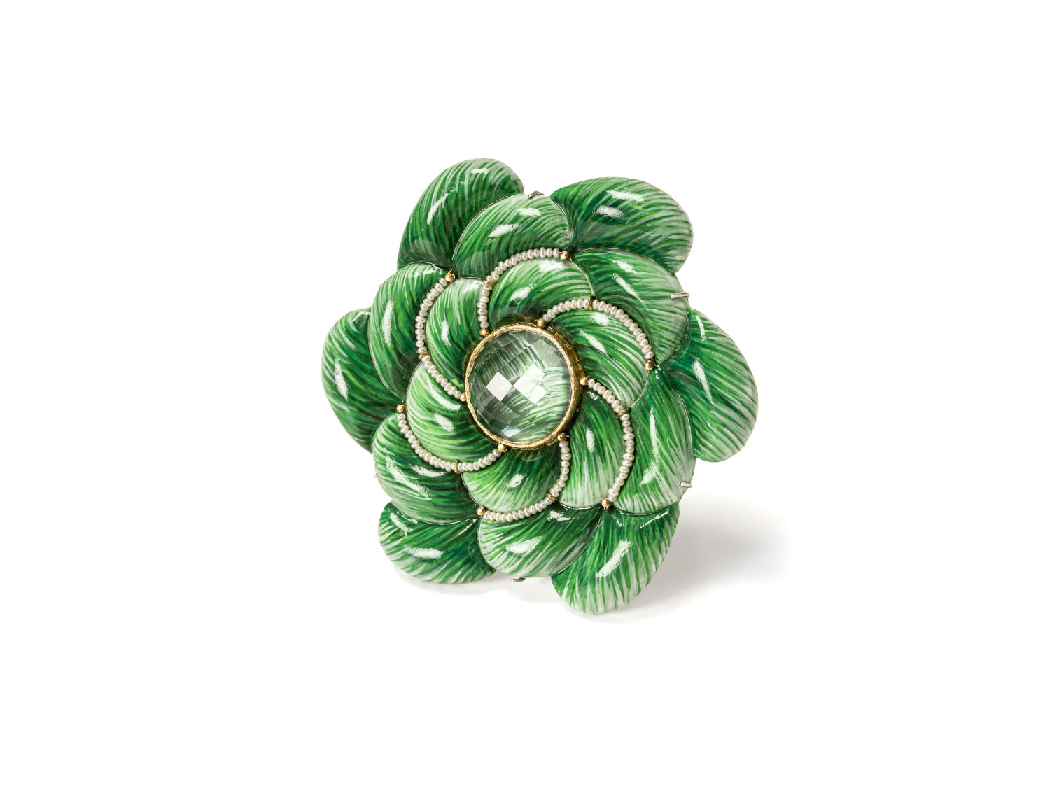 friedrich becker preis brosche buco verde zeitgenoessischer schmuck